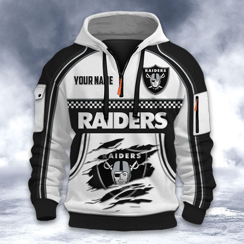 NFL x LV Personalized Half-zip Hoodie HLP