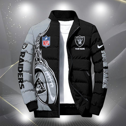 NFL x LV Personalized Puffer Jacket HLP