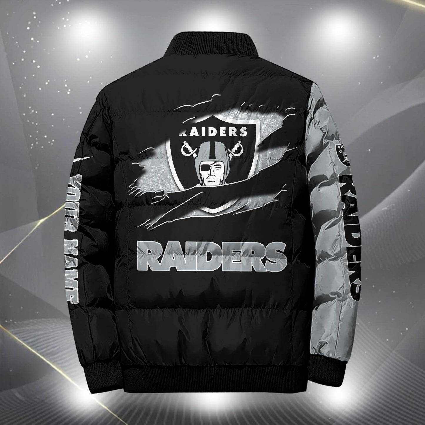 NFL x LV Personalized Puffer Jacket HLP