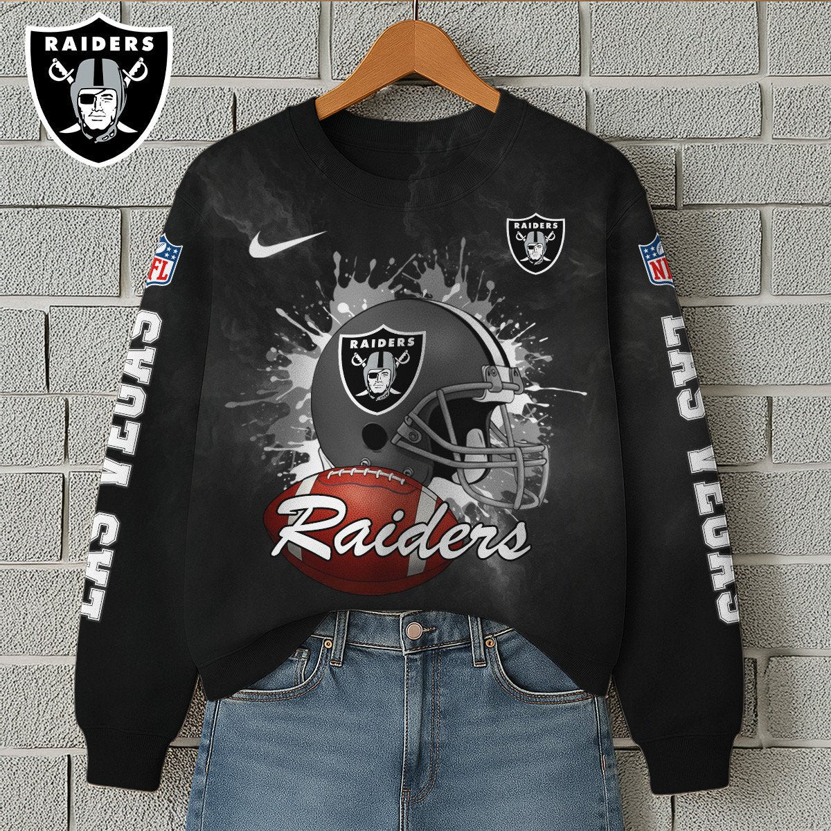 NFL x LV Premium 3D Printed Long Sleeve Sweatshirt HLP 271025