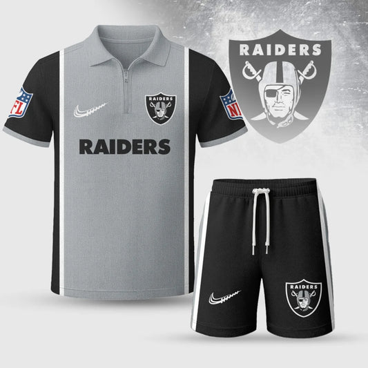 NFL x LV Premium Combo Polo And Shorts V1 NAK NHM