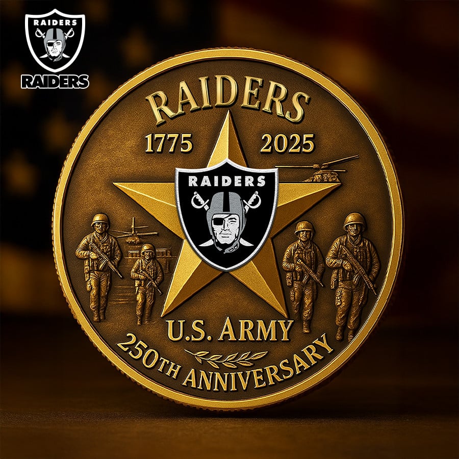 NFL X LV Premium U.S Army Anniversary Coin HLP