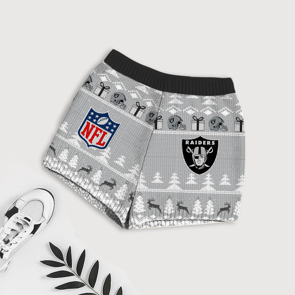 NFL x LV Touchdown Holiday Sweatshirt & Shorts Set HLP 251025