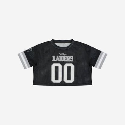 NFL x LV Womens Gameday Custom Number Mesh Crop Top HLP