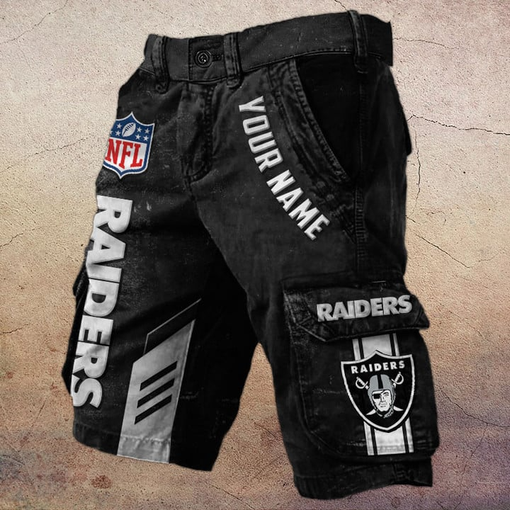 NFL x LVR Personalized Cargo Shorts V1 NAK