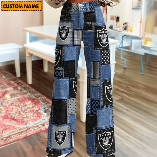 NFL x LVR Personalized Women Jeans Trousers For Fan V1 NAK NHT