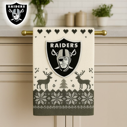 NFL x LVR Premium NFL Christmas Kitchen Towel V1 NAK