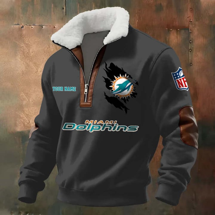 NFL x MD Fur Collar Sweatshirt V1 NAK