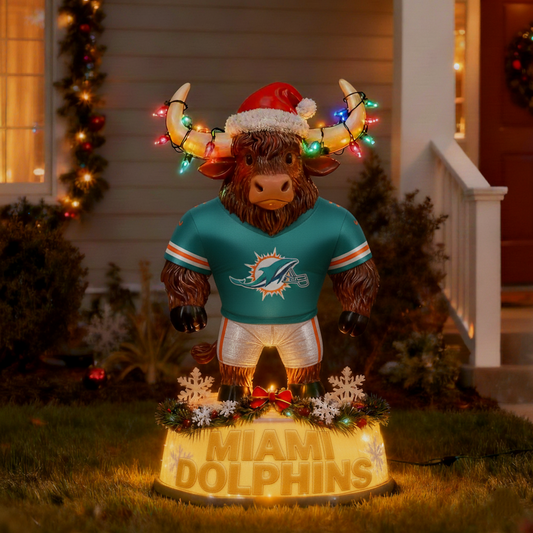 NFL x MD Spirit Yak Christmas LED Statue V1 NAK