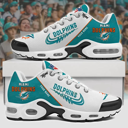 NFL x MIA Customize Your Name Ver 28 Sport Shoes V1 NAK NHM