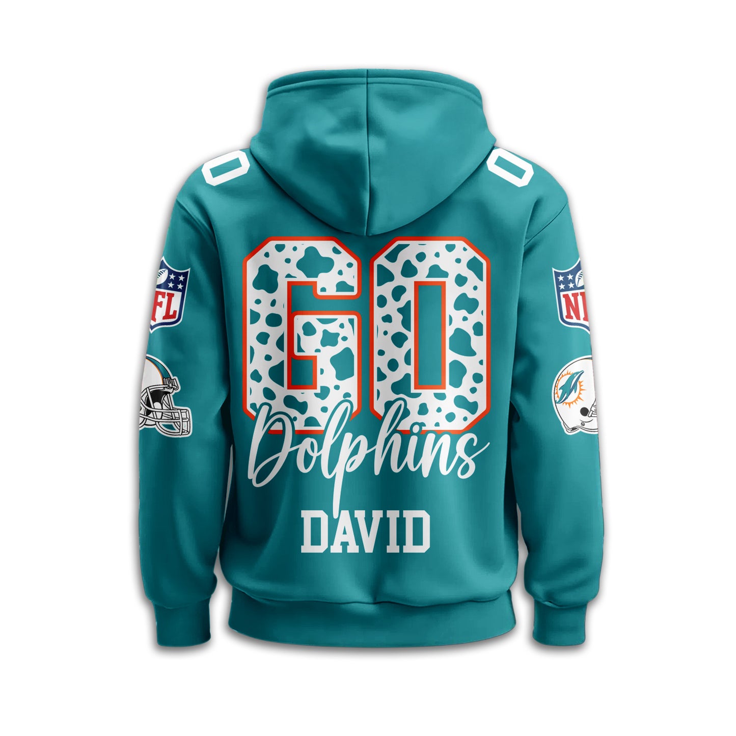 NFL x MIA Go Personalized Hoodie HLP