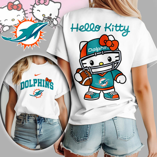 NFL x MIA Hello Kitty Premium 3D Shirt HLP