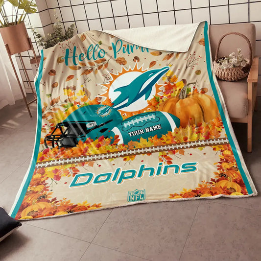 NFL x MIA Hello Pumpkin Quilt HLP HLPHUONG