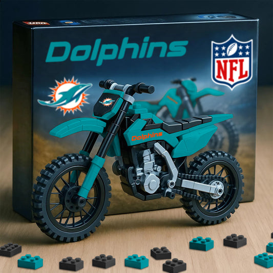 NFL x MIA Motorcycle Building Block Set V1 NAK NHM