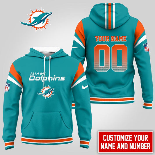 NFL x MIA Personalized Hoodie HLP