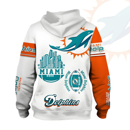 NFL x MIA V4 Zip Hoodie HLP
