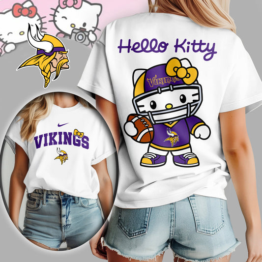 NFL x MIN Hello Kitty Premium 3D Shirt HLP