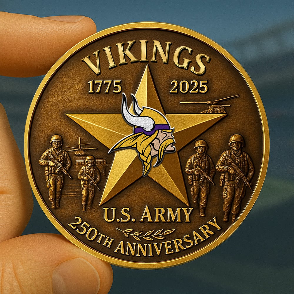 NFL X MIN Premium U.S Army Anniversary Coin HLP