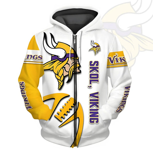 NFL x MIN V1 Zip Hoodie HLP