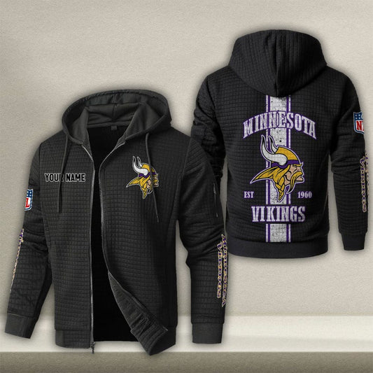 NFL x MIN Waffle Zip Hoodie HLP