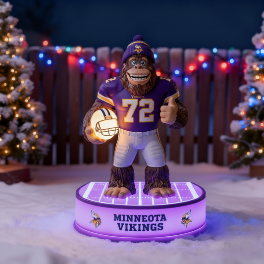 NFL x MV Bigfoot Gridiron Guardian Collectible Statue V1 NAK