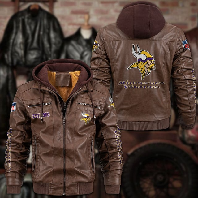 NFL x MV Leather jacket V1 NAK