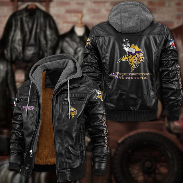 NFL x MV Leather jacket V1 NAK