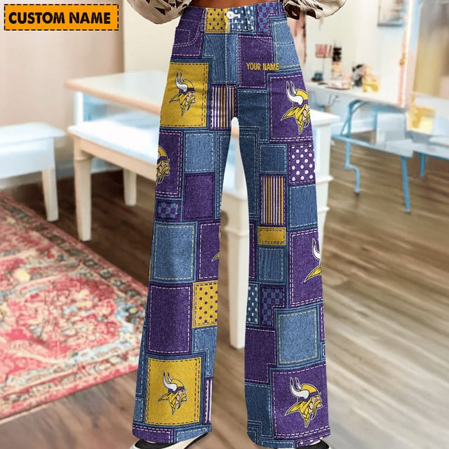 NFL x MV Personalized Women Jeans Trousers For Fan V1 NAK NHT
