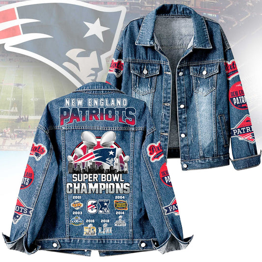 NFL x NE Champions  Denim Jacket HLP
