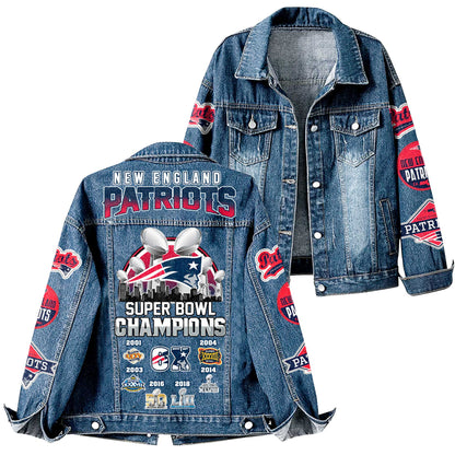 NFL x NE Champions  Denim Jacket HLP