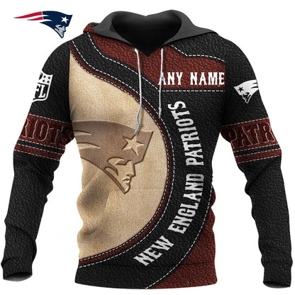 NFL x NE Leather Pride Personalized Hoodie HLP