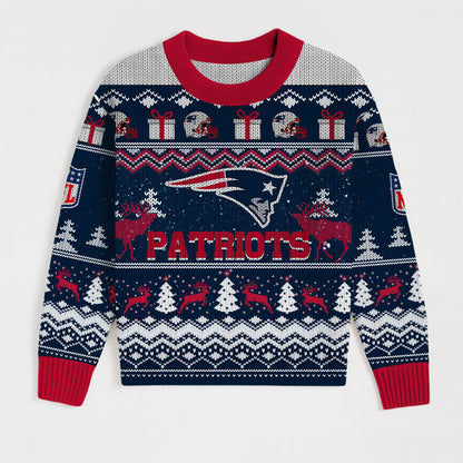 NFL x NE Touchdown Holiday Sweatshirt & Shorts Set HLP 251025
