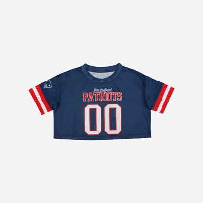 NFL x NE Womens Gameday Custom Number Mesh Crop Top HLP