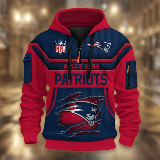 NFL x NEP Multicolor Zip Hoodie Shirt DDT CTND