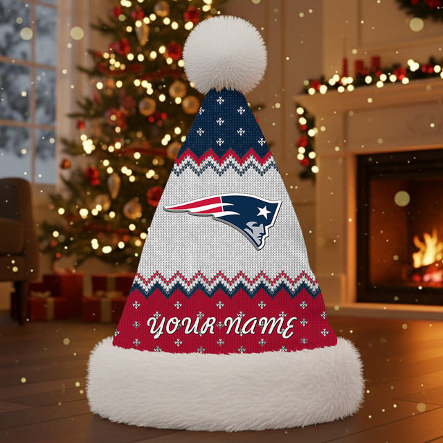 NFL x NEP Personalized Santa Hat Christmas Gift For Fan V1 NAK