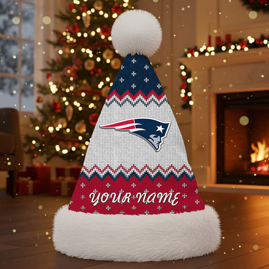 NFL x NEP Personalized Santa Hat Christmas Gift For Fan V1 NAK