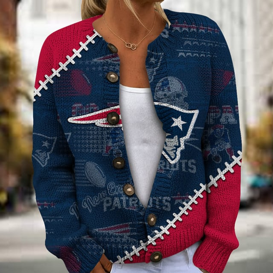 NFL x NEP Women cardigan sweater V1 NAK TXP