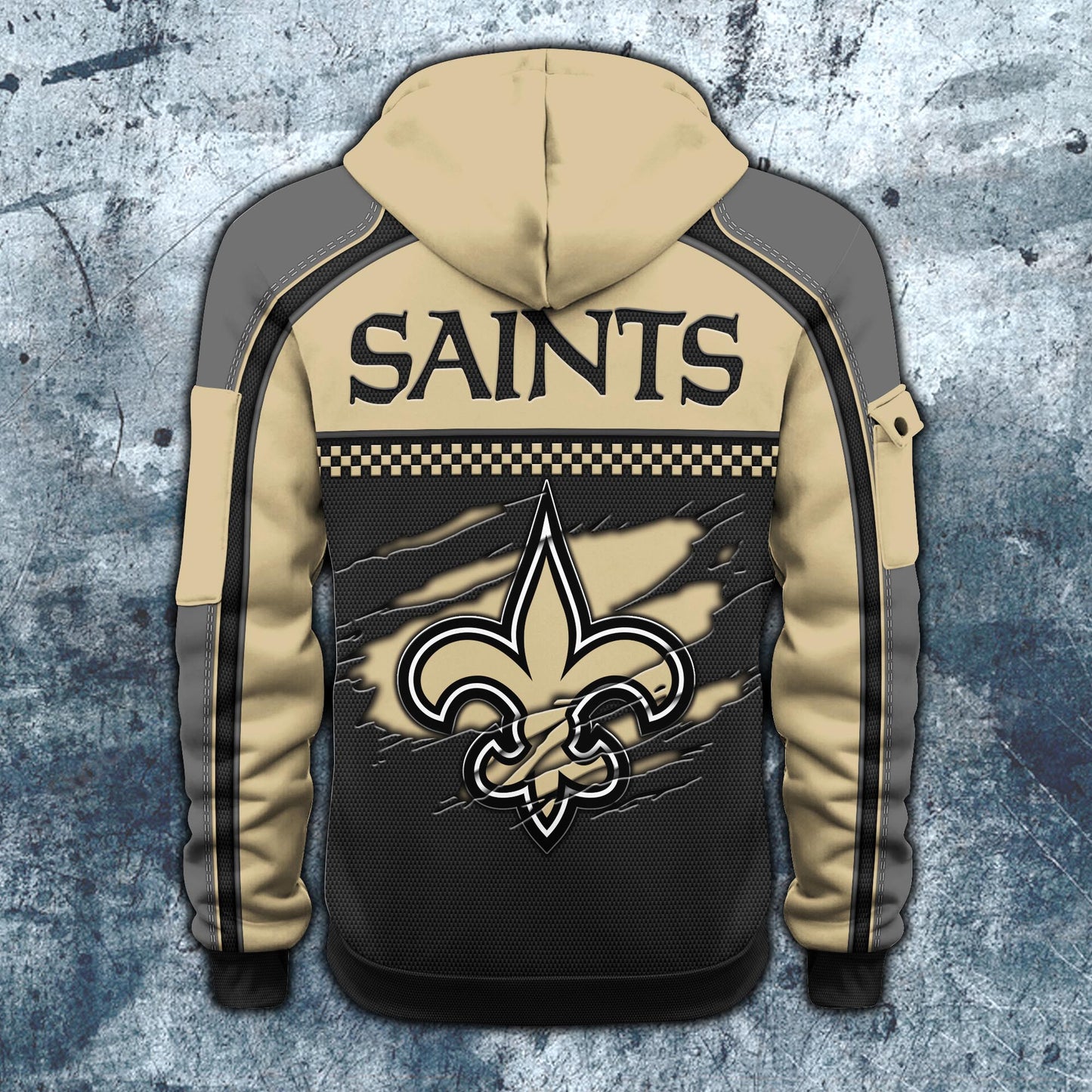 NFL x NO Personalized Half-zip Hoodie HLP HLPHUONG