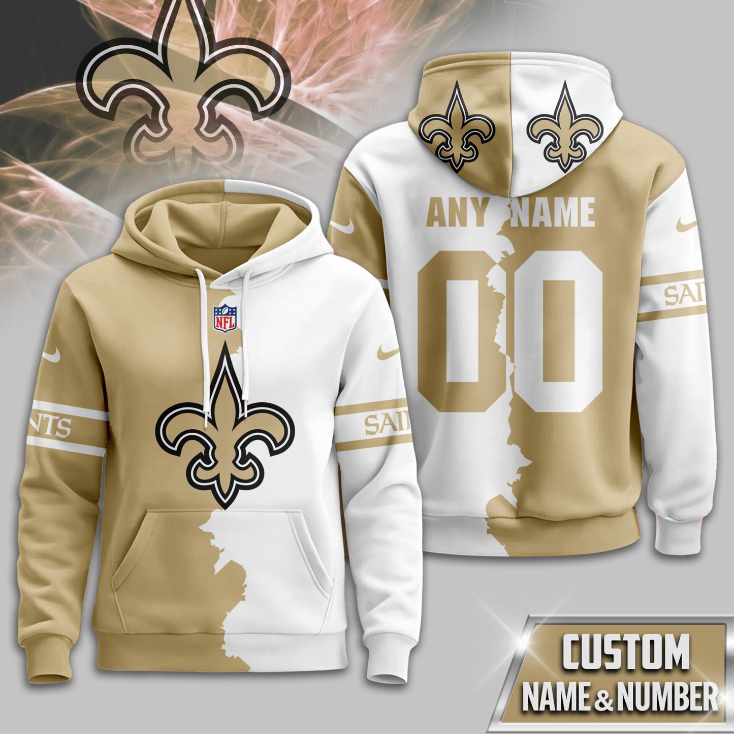 NFL x NO Split Personalized Hoodie HLP