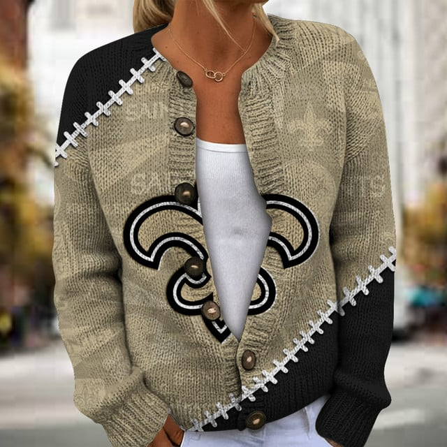 NFL x NOS Women cardigan sweater V1 NAK TXP