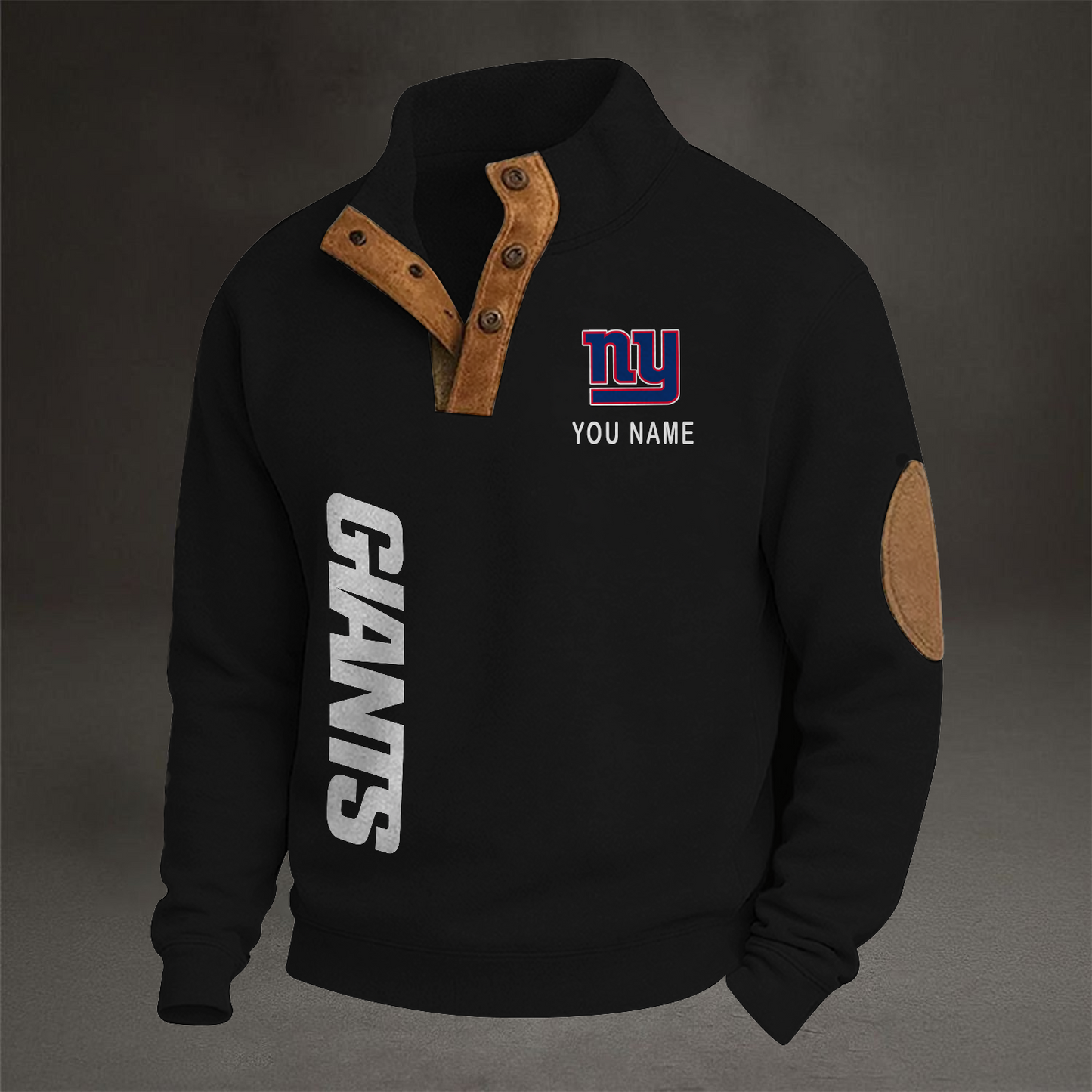 NFL x NYG Casual Rugby Print Sweatshirt V1 NAK THUONGNH