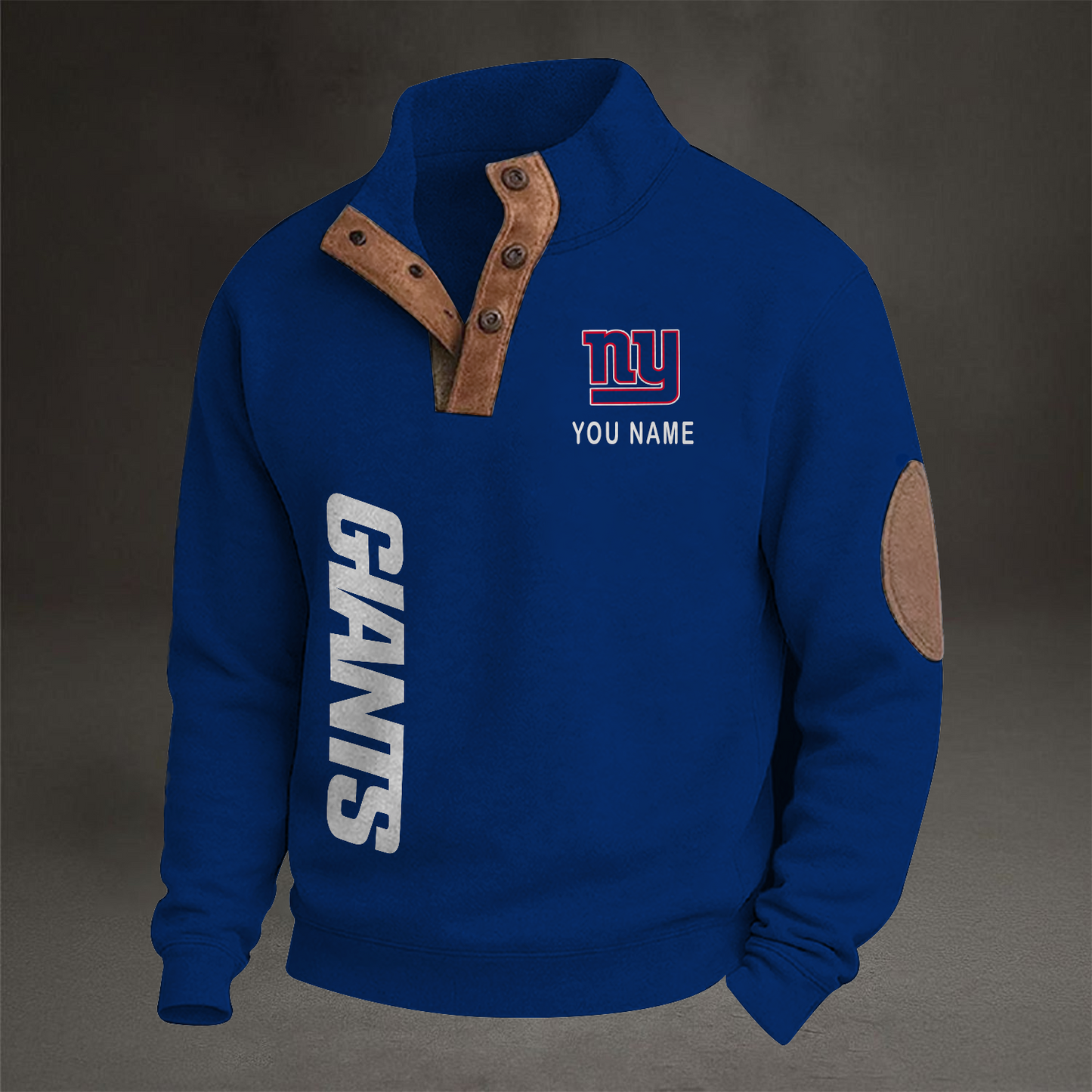 NFL x NYG Casual Rugby Print Sweatshirt V1 NAK THUONGNH