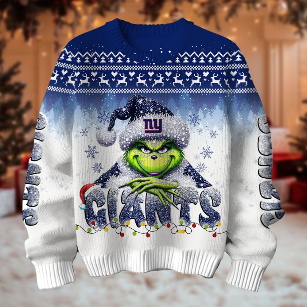 NFL x NYG Christmas Wool Sweater HLP