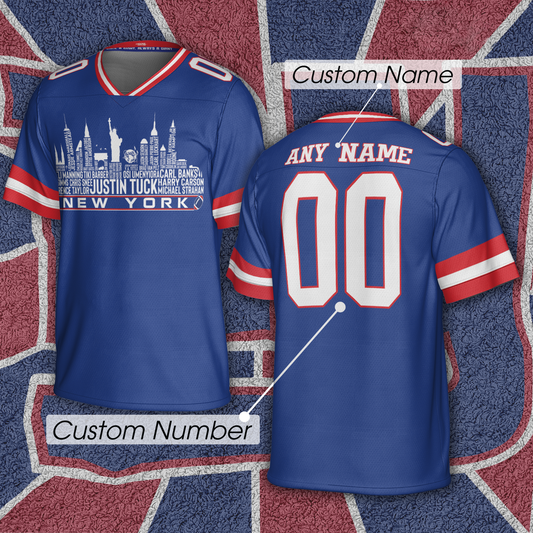NFL x NYG Greatest Of All Time Personalized Jersey Shirt HLP