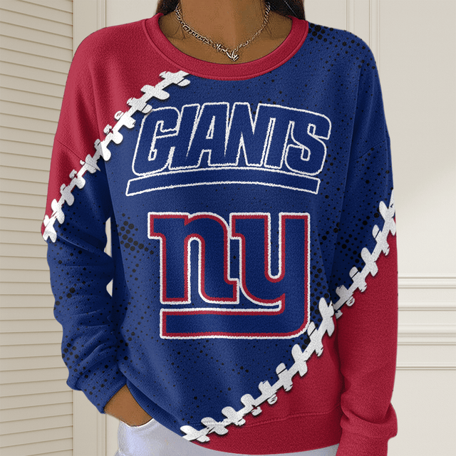 NFL x NYG Lace-Up Star Sweatshirt V1 NAK NHT