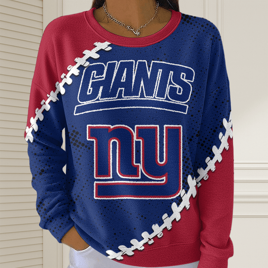 NFL x NYG Lace-Up Star Sweatshirt V1 NAK NHT