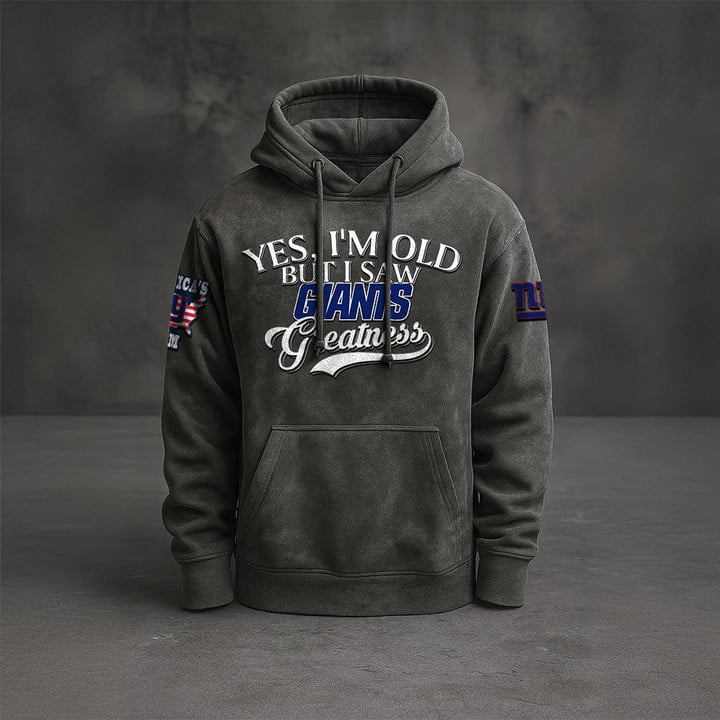 NFL x NYG Retro Style Hoodie V1 NAK