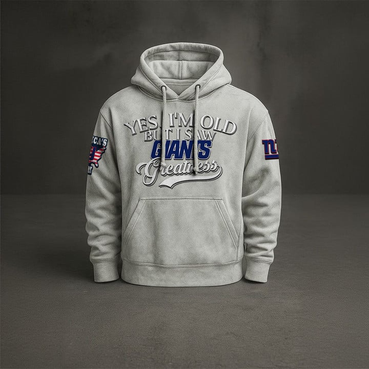 NFL x NYG Retro Style Hoodie V1 NAK
