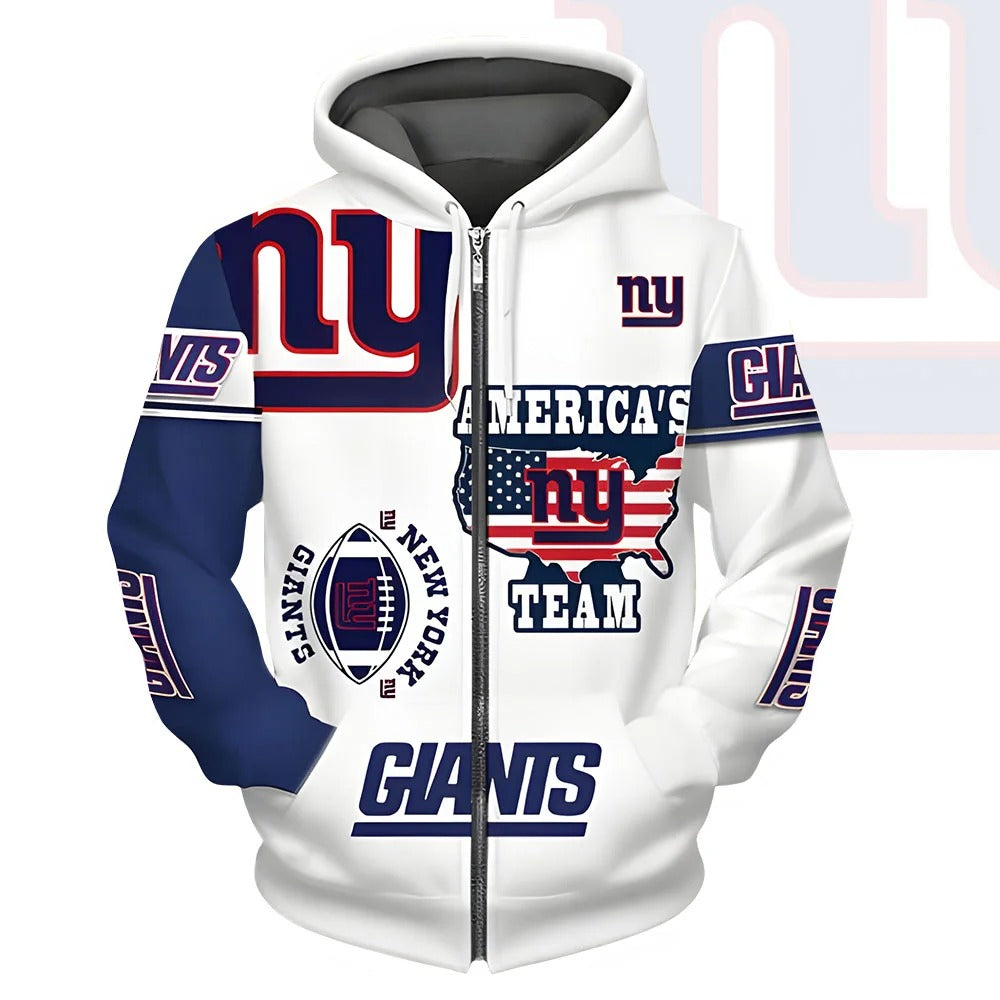 NFL x NYG V3 Zip Hoodie HLP
