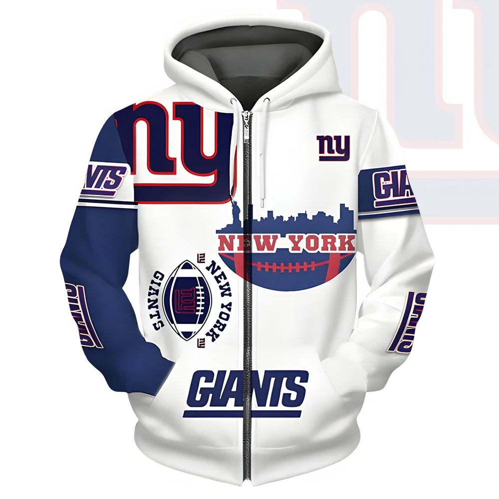NFL x NYG V4 Zip Hoodie HLP
